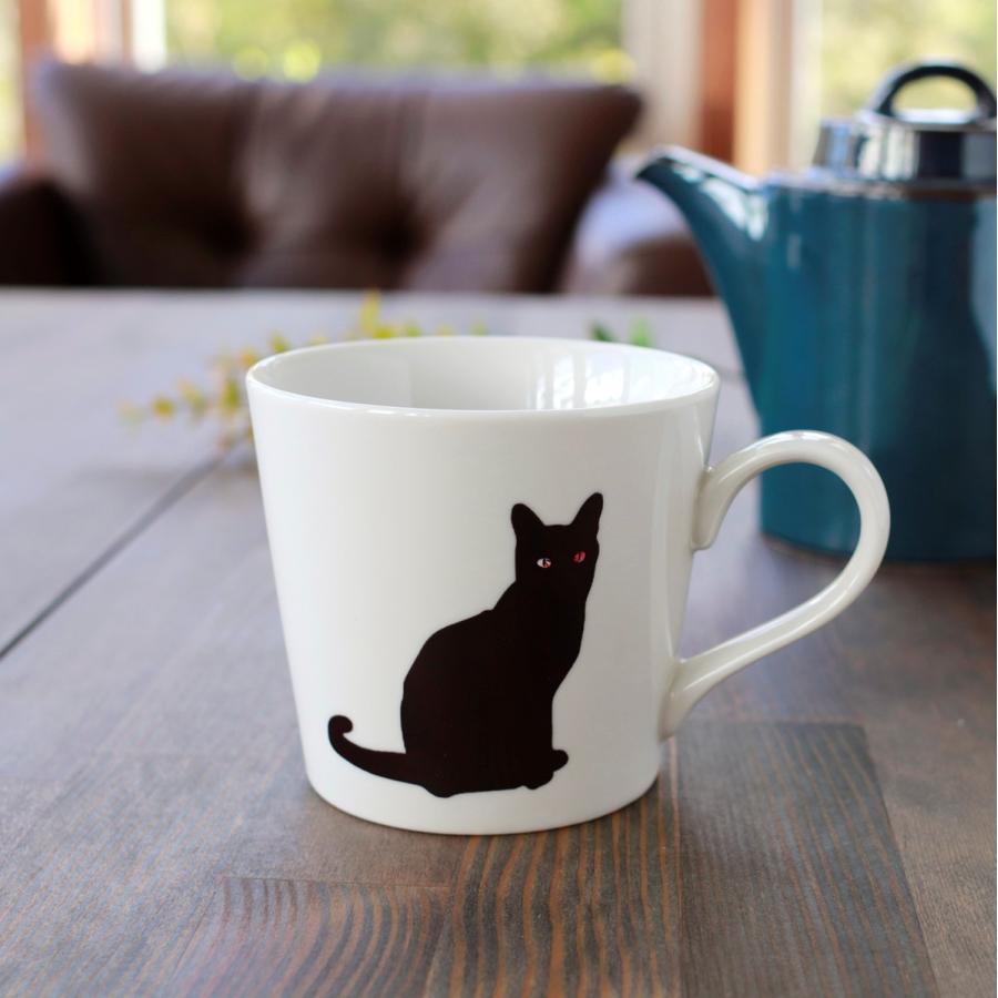 丸モ高木陶器 【丸モ高木陶器直営】『温感 ネコ 座り猫 ニューボン