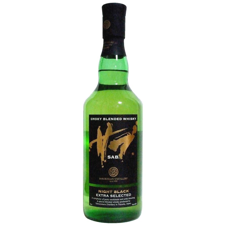 三郎丸蒸留所 ブレンデッドウイスキーサブ.ナイトブラック 700ml 三郎丸蒸留所 ブレンデッドウイスキーサブ.ナイトブラック 700ml