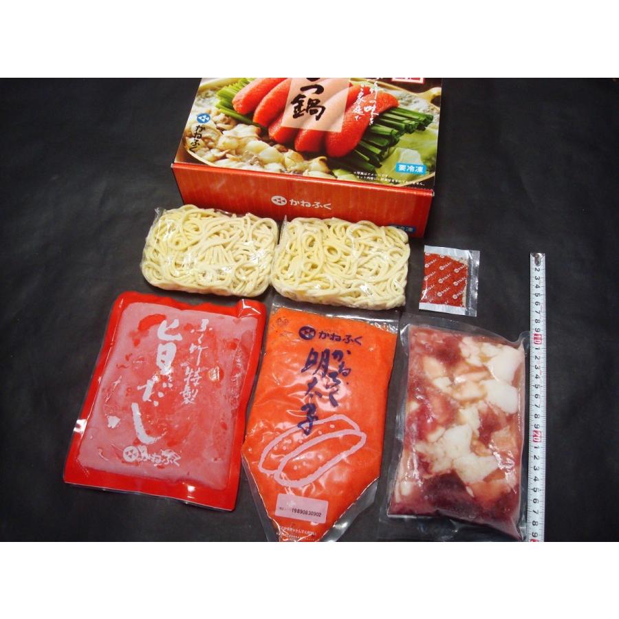 かねふく明太もつ鍋 築地ふく竹 セット もつ鍋 モツ鍋 Motunabe おいしい明太子 築地丸中 通販 Yahoo ショッピング