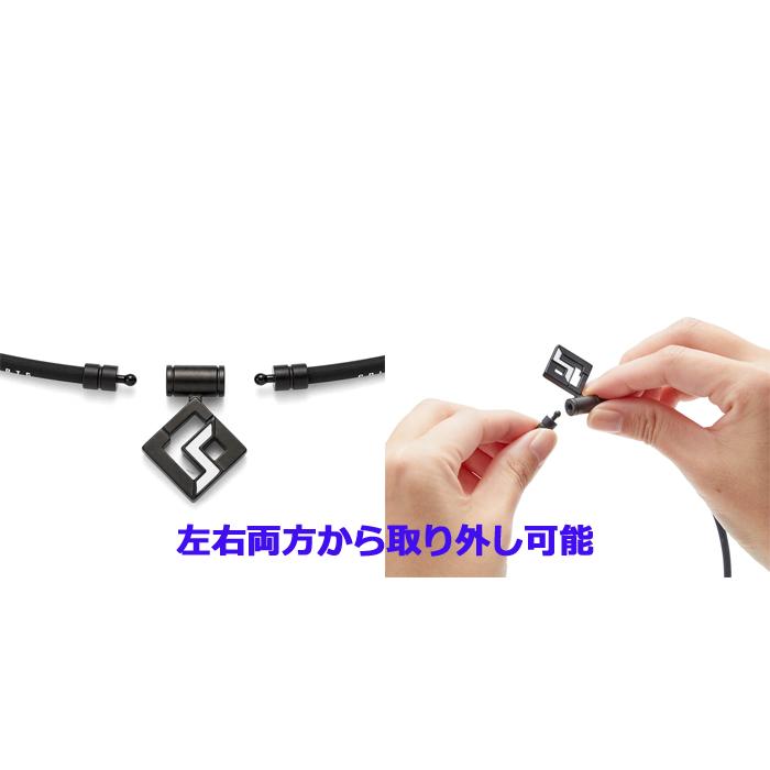 コラントッテ Colantotte SPORTS PRO マグチタンネックレス SG160 ブラックチタン 全2色 磁気ネックレス 磁気健康ギア 正規品_4