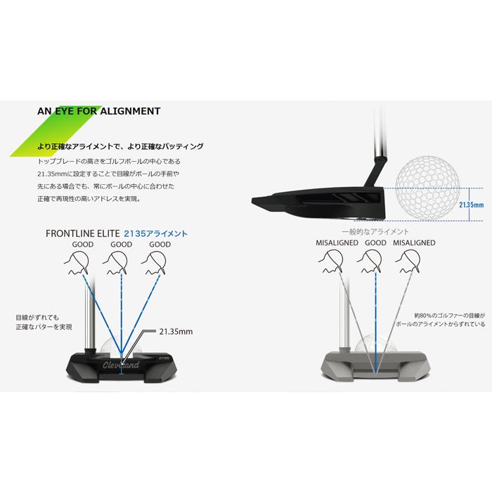 Cleveland クリーブランド FRONTLINE ELITE CERO PUTTER フロントライン エリート パター 34インチ 日本正規品｜maruni-golf｜06