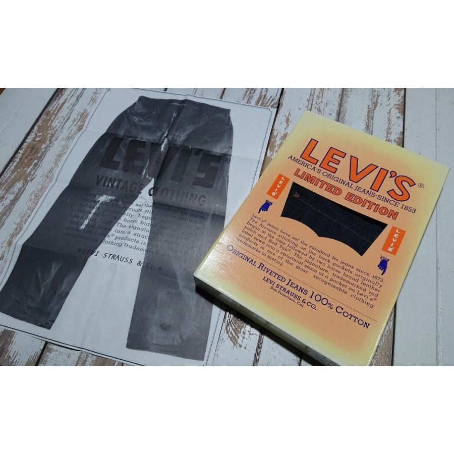 LEVI'S 501XX 1886年モデル初期復刻・箱入りデットストック(日本製) / 00125-0005｜maruni-jeans｜11