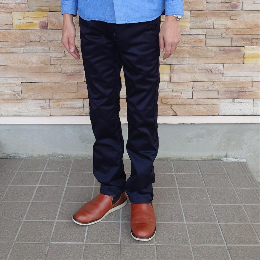MARUNI JEANS マルニ チノパン 6104WP(ネービー) レギュラーストレート