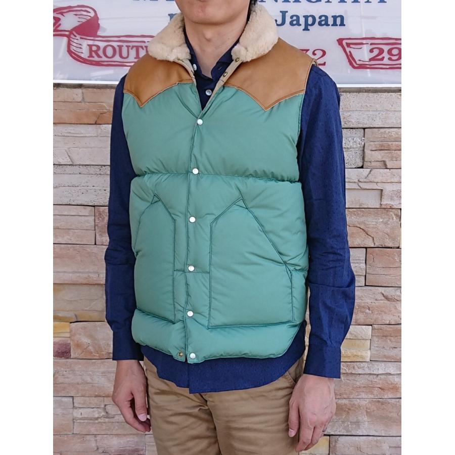 Rocky Mountain Featherbed  CHRISTY VEST 200-192-02 カラー,EMERALD,BLACK,TAN｜maruni-jeans