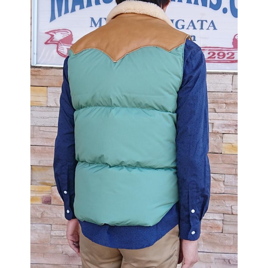 Rocky Mountain Featherbed  CHRISTY VEST 200-192-02 カラー,EMERALD,BLACK,TAN｜maruni-jeans｜04