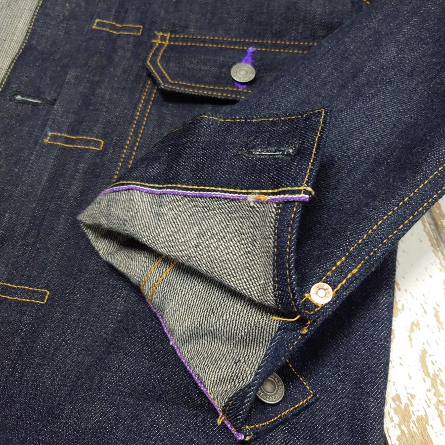 毘沙門天ジーンズ 14.5oz天然藍 2nd TYPE DENIM JACKET / BI-2nd 毘沙門天ジーンズ 14.5oz天然藍 2nd TYPE DENIM JACKET / BI-2nd