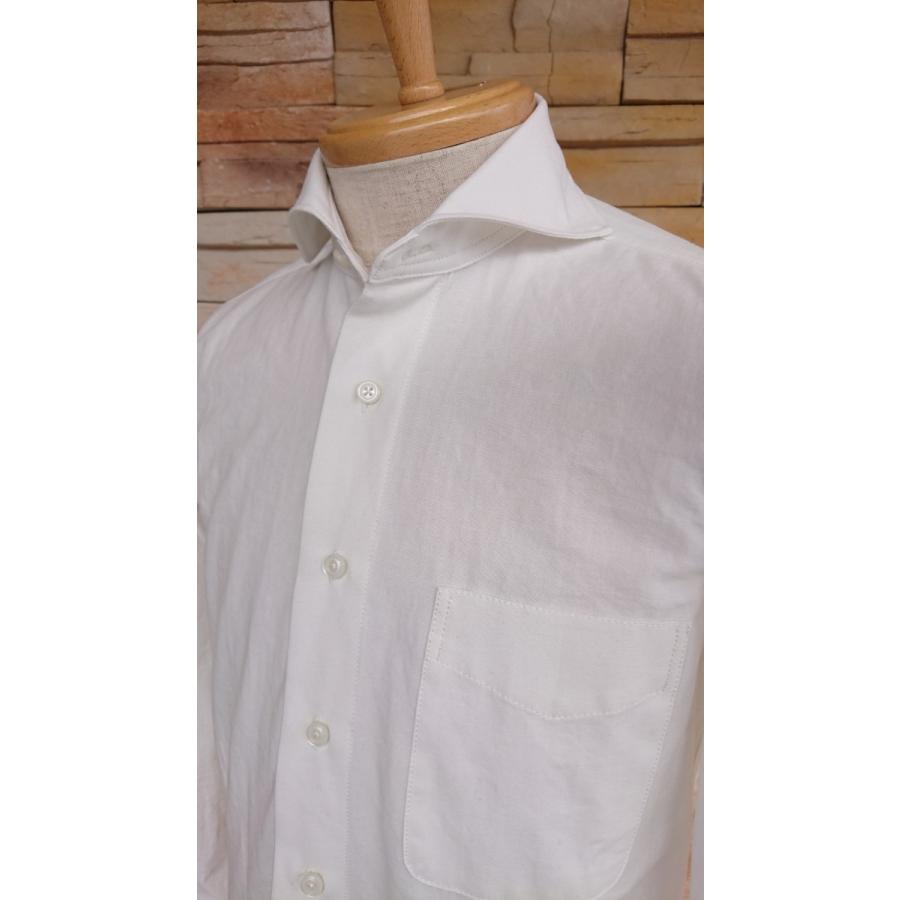 西脇長造商店　長袖シャツ クラシックシャンブレー【ホワイト】 | 西脇長造商店 | 03