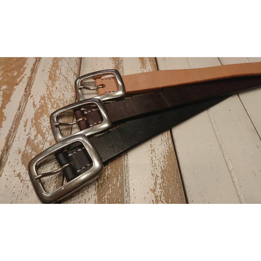 マルニ オリジナル サドルレザーベルト EDB35001BI (タン・チョコ