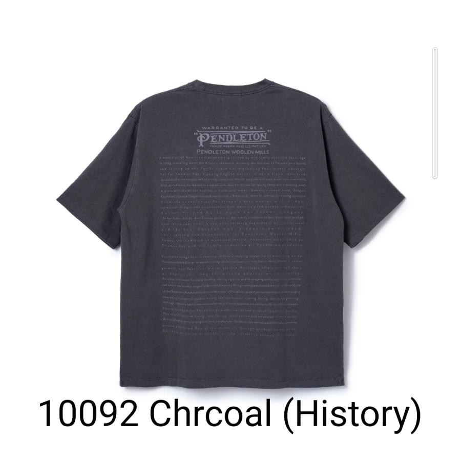 PENDLETON ペンドルトン / ピグメントダイティ（UNISEX) 5275-0022