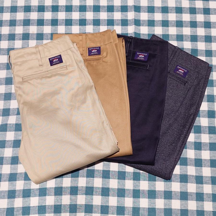 まりりん！美品クリーニング済み❗️レザーパンツ MARUNI JEANS マルニ6104MG(杢グレー）・トラウザーパンツ : マルニ