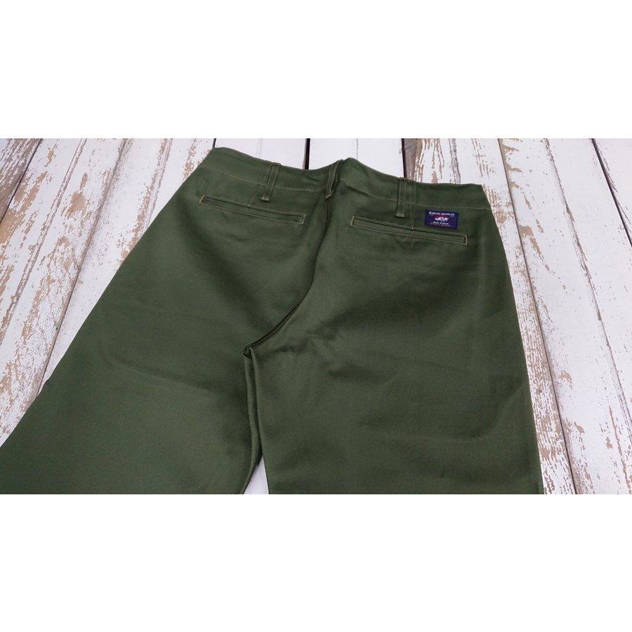 マルニ　チノパン【W38・W40】/ 6104WP(グリーン)　レギュラーストレート | MARUNI JEANS | 01