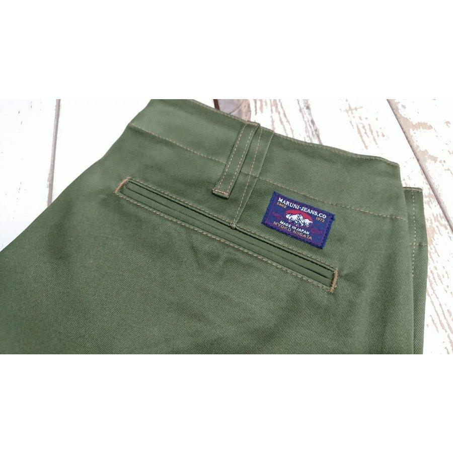 MARUNI JEANS マルニ チノパン【W38・W40】/ 6104WP(グリーン