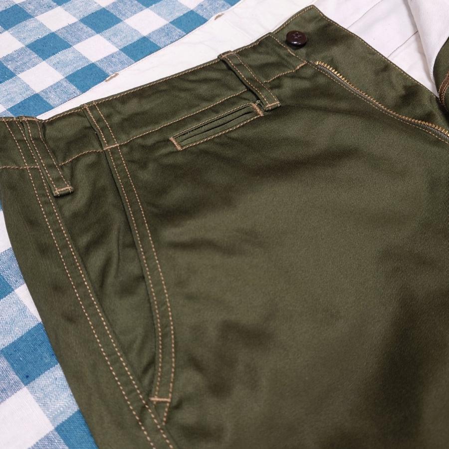 MARUNI JEANS マルニ チノパン 6104WP(グリーン) レギュラー