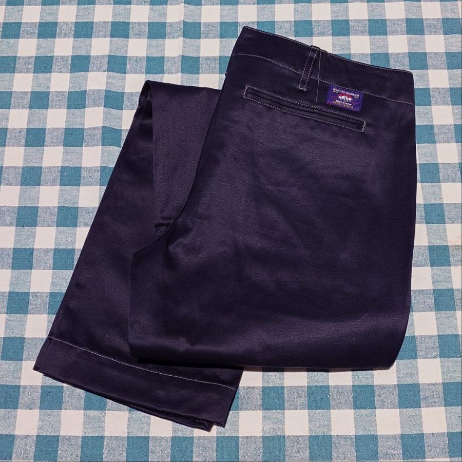 マルニ　チノパン 【W38・W40】/ 6104WP(ネービー) レギュラーストレート | MARUNI JEANS