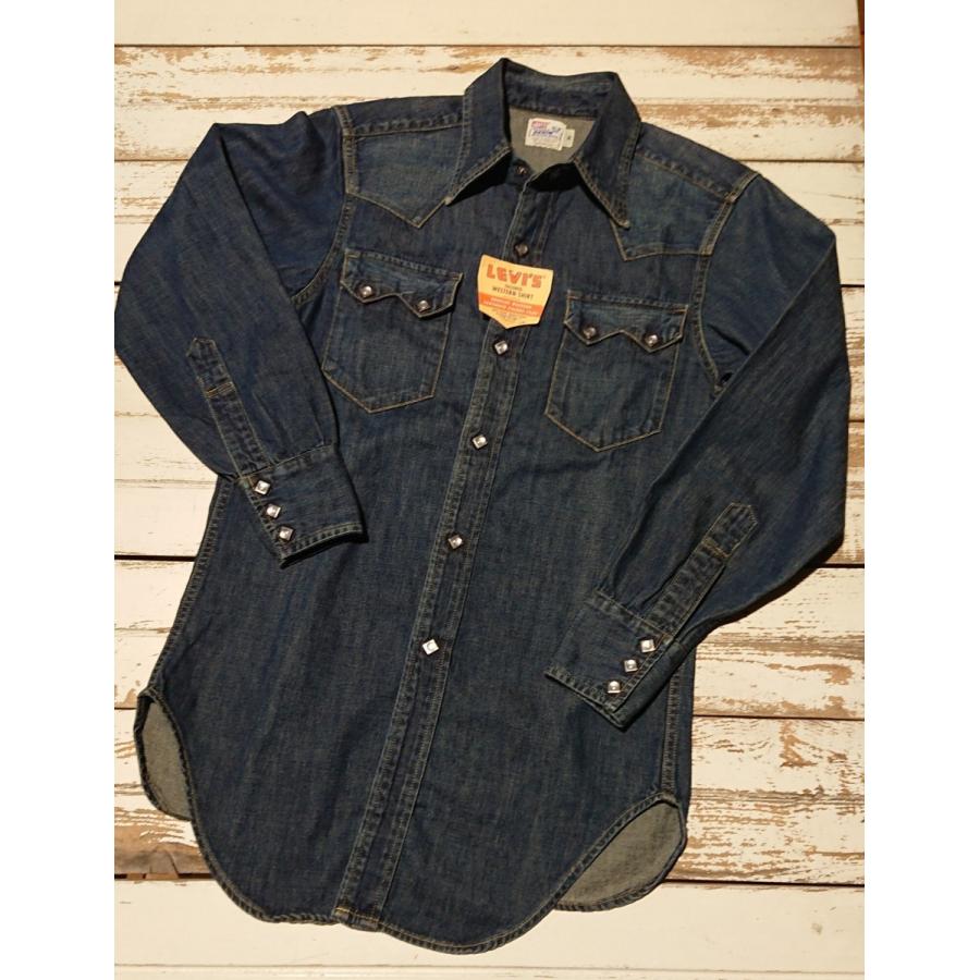 LEVI'S ショートホーンウエスタンシャツ デットストック(日本製 LEVI'S ショートホーンウエスタンシャツ デットストック(日本製
