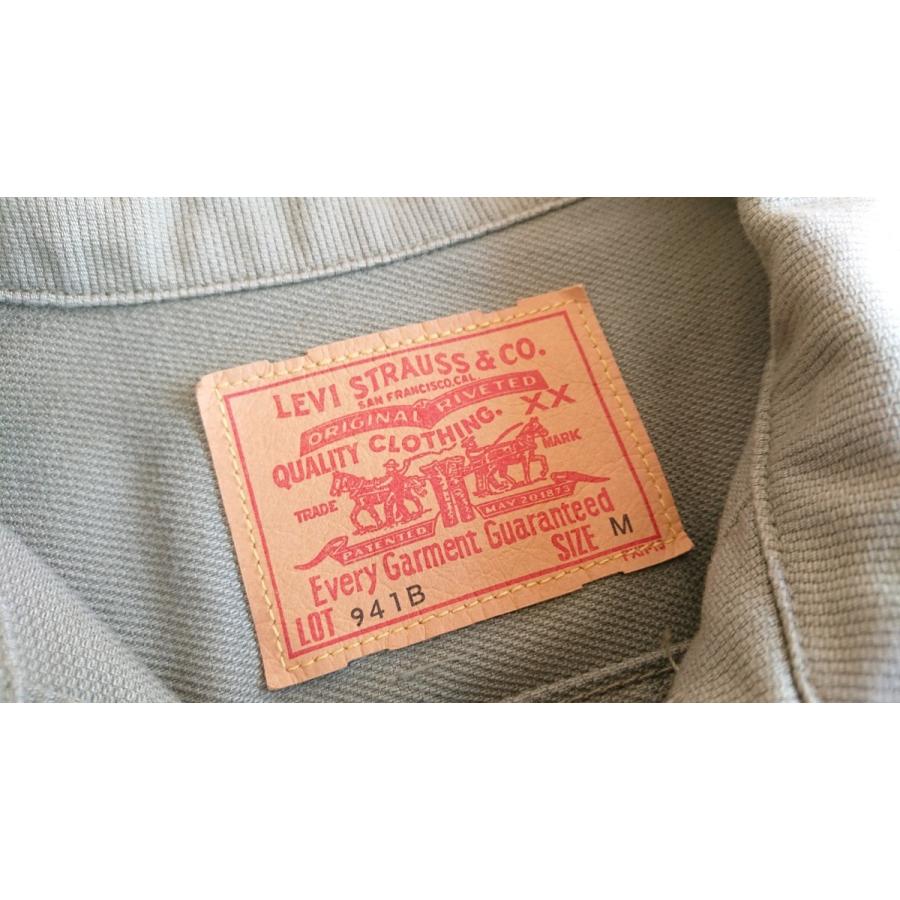 LEVI'S リーバイス / 60's カリフォルニアン・ピケジャケット（グリーン）復刻版デットストック【アメリカ製】　70941-1830の画像
