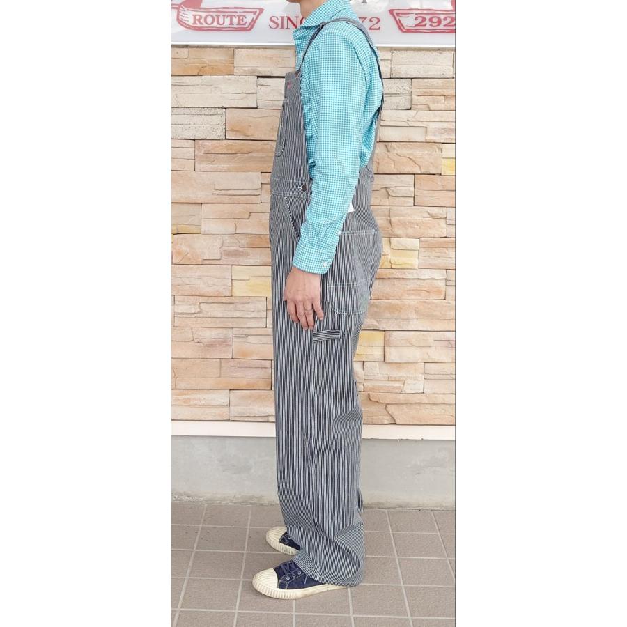 Dickies ディッキーズ / Bibオーバーオール ヒッコリーストライプ