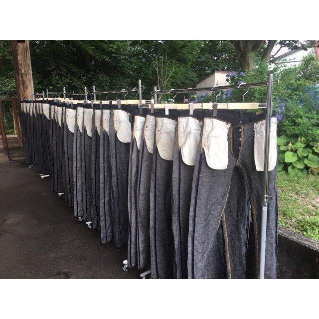 毘沙門天 天然藍ジーンズ W38(95cm) / BI-17552(セミタイトストレート)　 | 毘沙天ジーンズ | 10