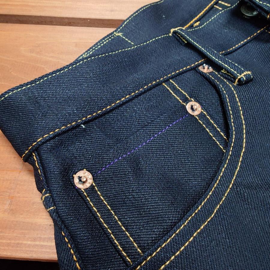 毘沙天ジーンズ 毘沙門天 14.5oz天然藍ジーンズ・縦糸 天然藍ブルー