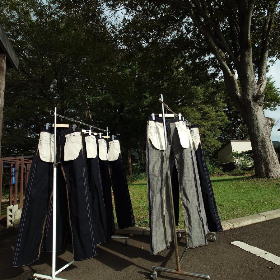 毘沙門天 14.5oz天然藍ロイヤルパープルデニム ファスナーモデル / BI-18-ZIP IND×PP (レギュラーストレート) | 毘沙天ジーンズ | 14