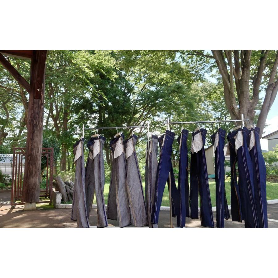 毘沙門天 天然藍ジーンズ・縦糸天然藍　横糸インディゴブルー / BI-18536-21ID(タイトストレート)　 | 毘沙天ジーンズ | 11