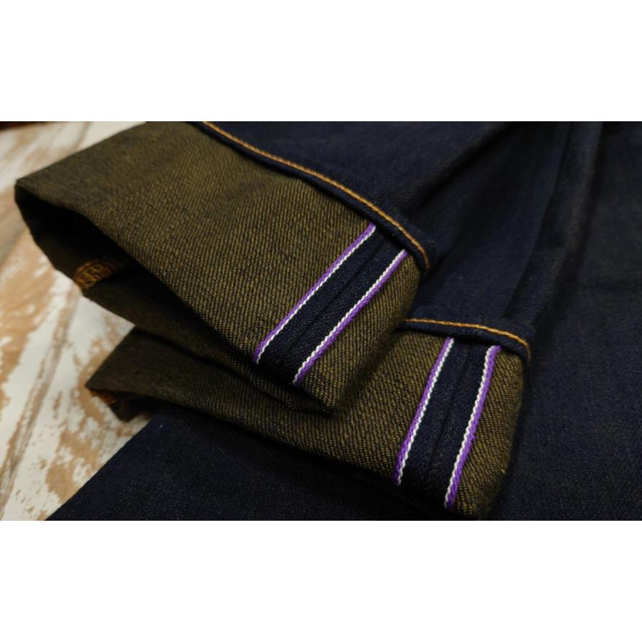 毘沙天ジーンズ 毘沙門天 天然藍ジーンズ 経糸「天然藍ブルー」 × 緯糸