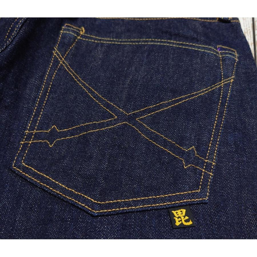 毘沙天ジーンズ 毘沙門天 14.5oz天然藍ジーンズ / BI-24246(セミタイト