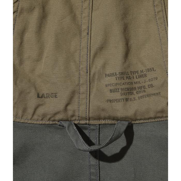 BUZZ RICKSON'S ”30th ANNIVERSARY MODEL”　/　Type M-51 PARKA WITH MA-1 LINER　BR15333の画像