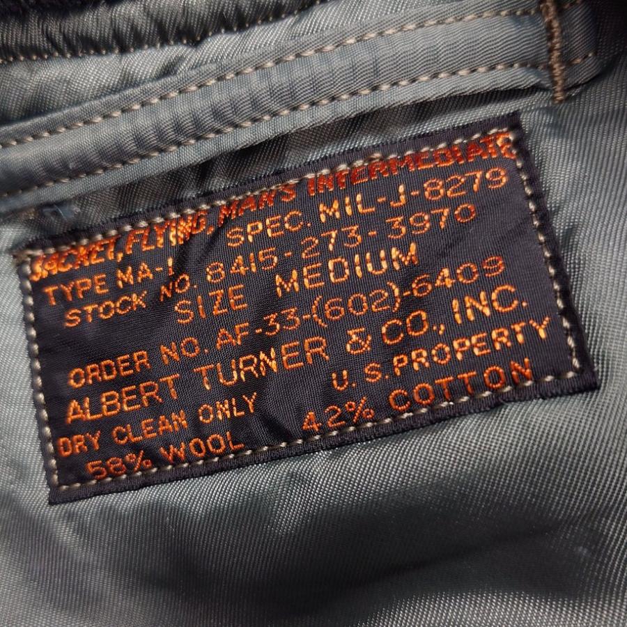 BUZZ RICKSON'S RICKSON'S バズリクソンズ / Type MA-1 ALBERT TURNER