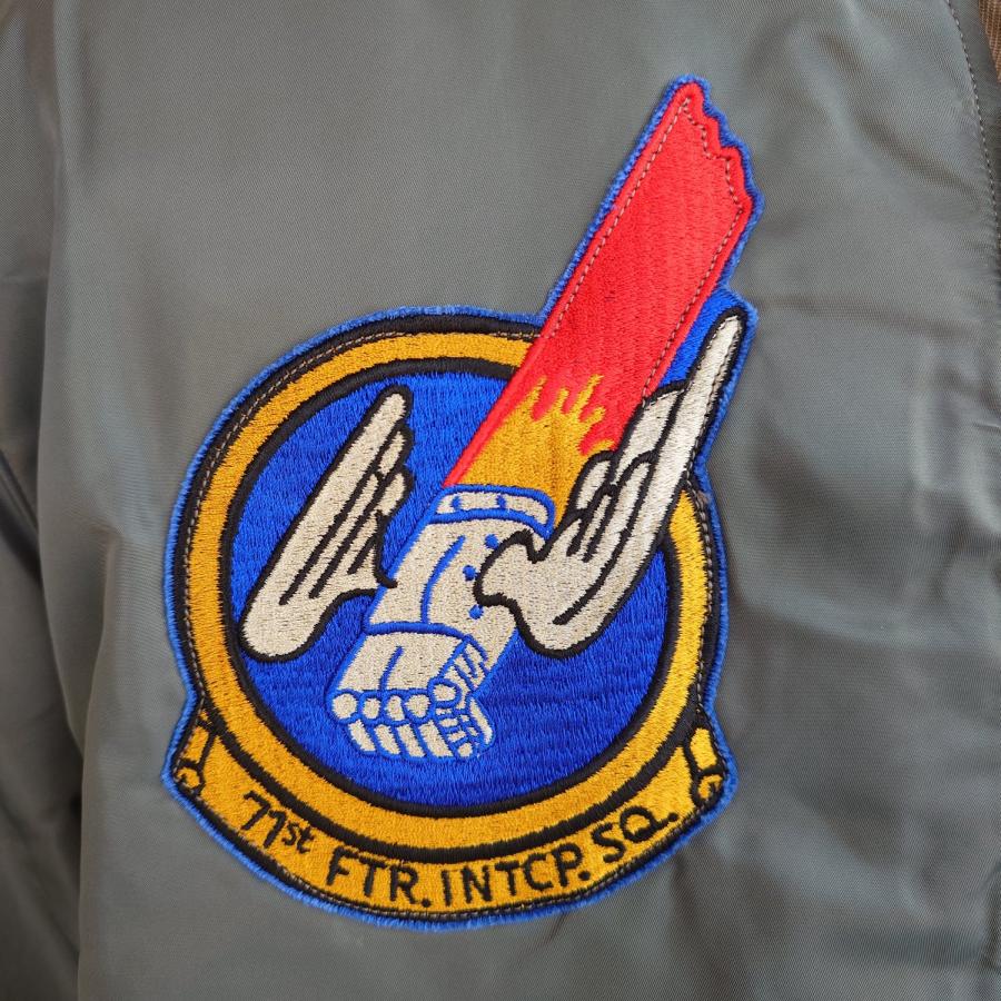 BUZZ RICKSON'S　バズリクソンズ　/　Type MA-1 1st MODEL ALBERT TURNER ＆ CO.,INC. ”71st Fighter Interceptor Squadron”　BR15747の画像