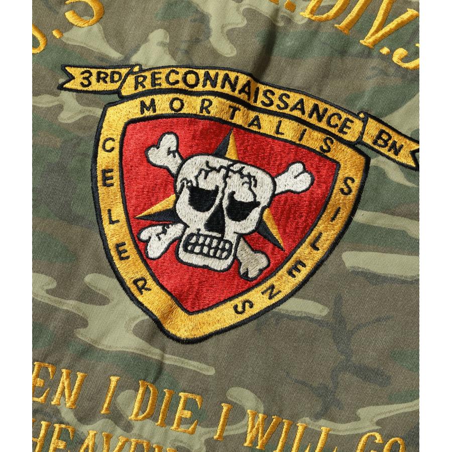 BUZZ RICKSON'S / TOUR JACKET ERDL CAMO U.S. MARINE CORPS 3rd MAR. DIV. 3rd TKS. BN   BR15889の画像
