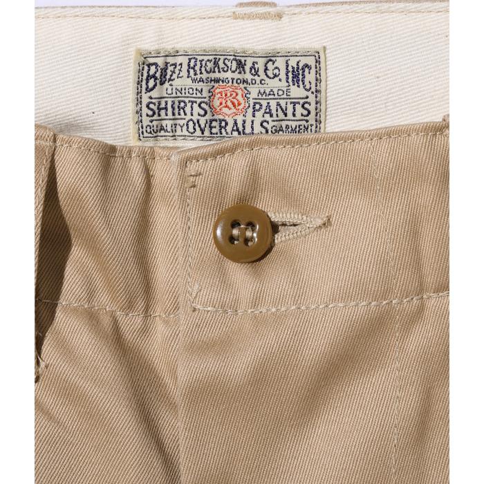 BUZZ RICKSON'S / RICKSON'S ORIGINAL SPEC. CHINOS (ONE WASH
