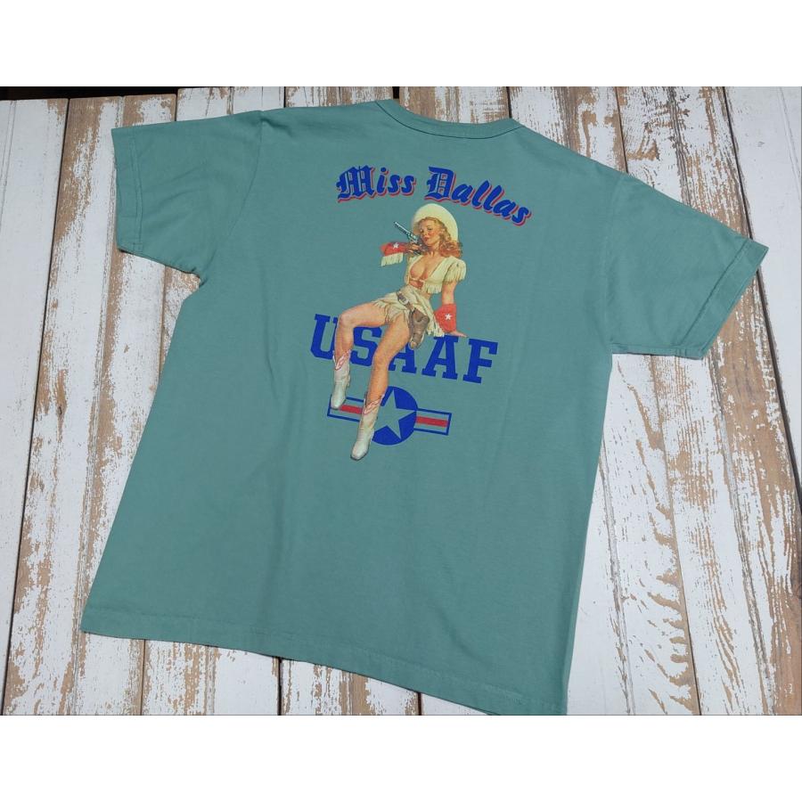 BUZZ RICKSON'S / S/S Tee ”MISS DALLAS” BR79437 : マルニジーンズ