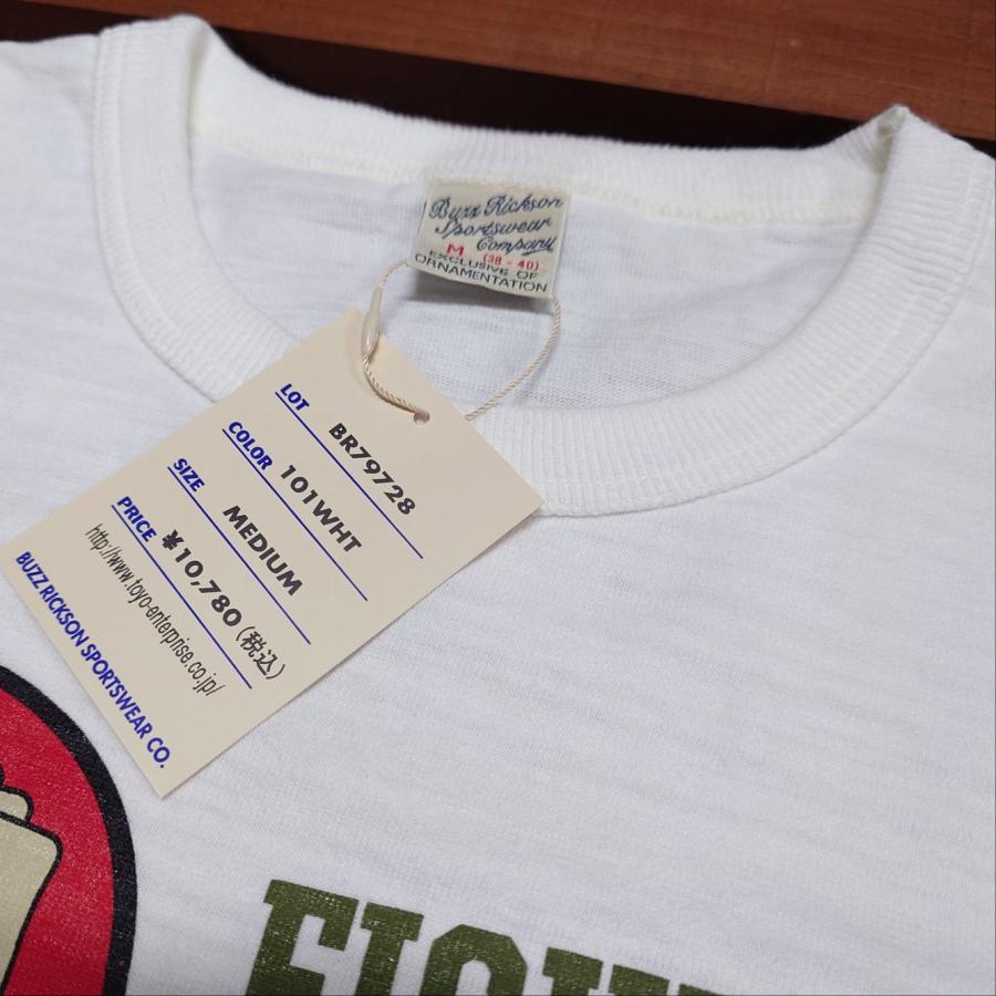 BUZZ RICKSON'S / SLUB YARN T-SHIRT ”ALL ACES NOJOKERS” BR79728