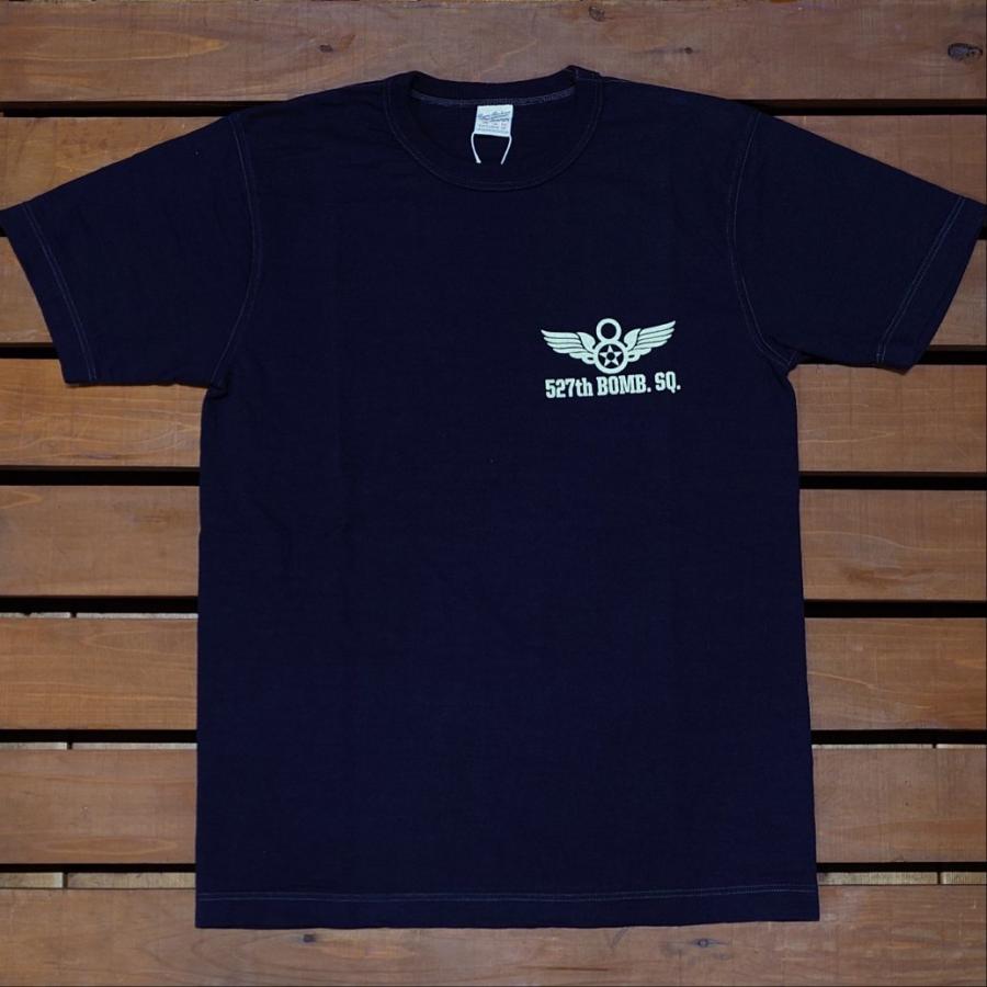 洋楽 B.O.M.B. TESTERS BUZZ RICKSON'S / SLUB YARN T-SHIRT ”379th BOMB.GROUP” BR79731