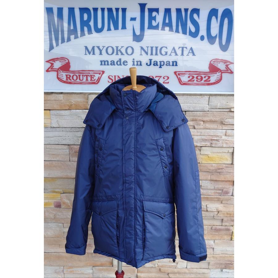 Blue Snow White / マルニオリジナルダウンジャケット 【ネイビー