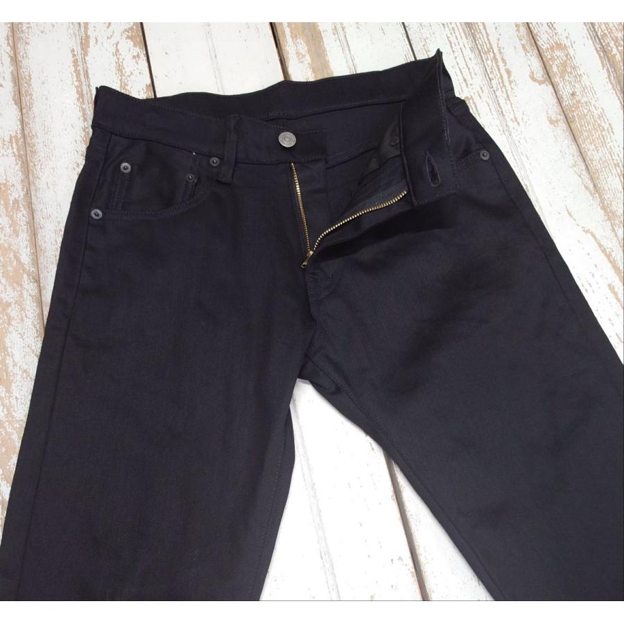 マルニジーンズ【BLUE SNOW WHITE】 / BSW-1496ストレッチブラックジーンズ【タイトストレート】 | Blue Snow White | 03