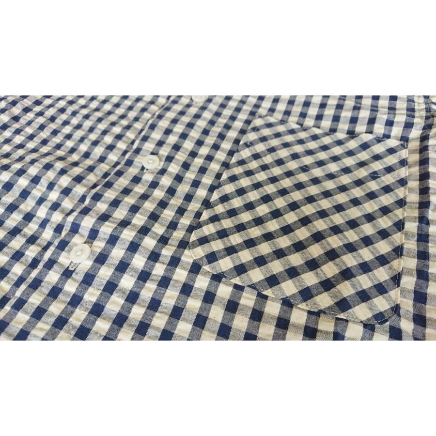 西脇長造商店　半袖シャツ　【インディゴサッカー】 | 西脇長造商店 | 04