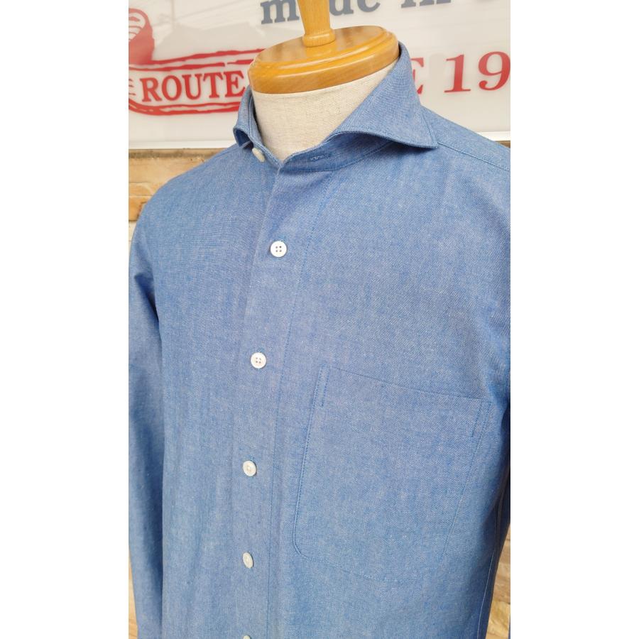 西脇長造商店 / 長袖シャツ　CLシャンブレー22【ブルー】 | 西脇長造商店 | 01