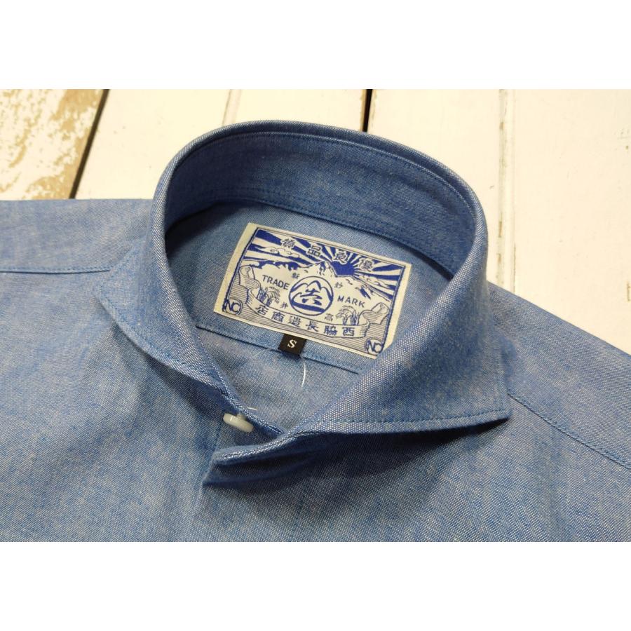 西脇長造商店 / 長袖シャツ　CLシャンブレー22【ブルー】 | 西脇長造商店 | 03
