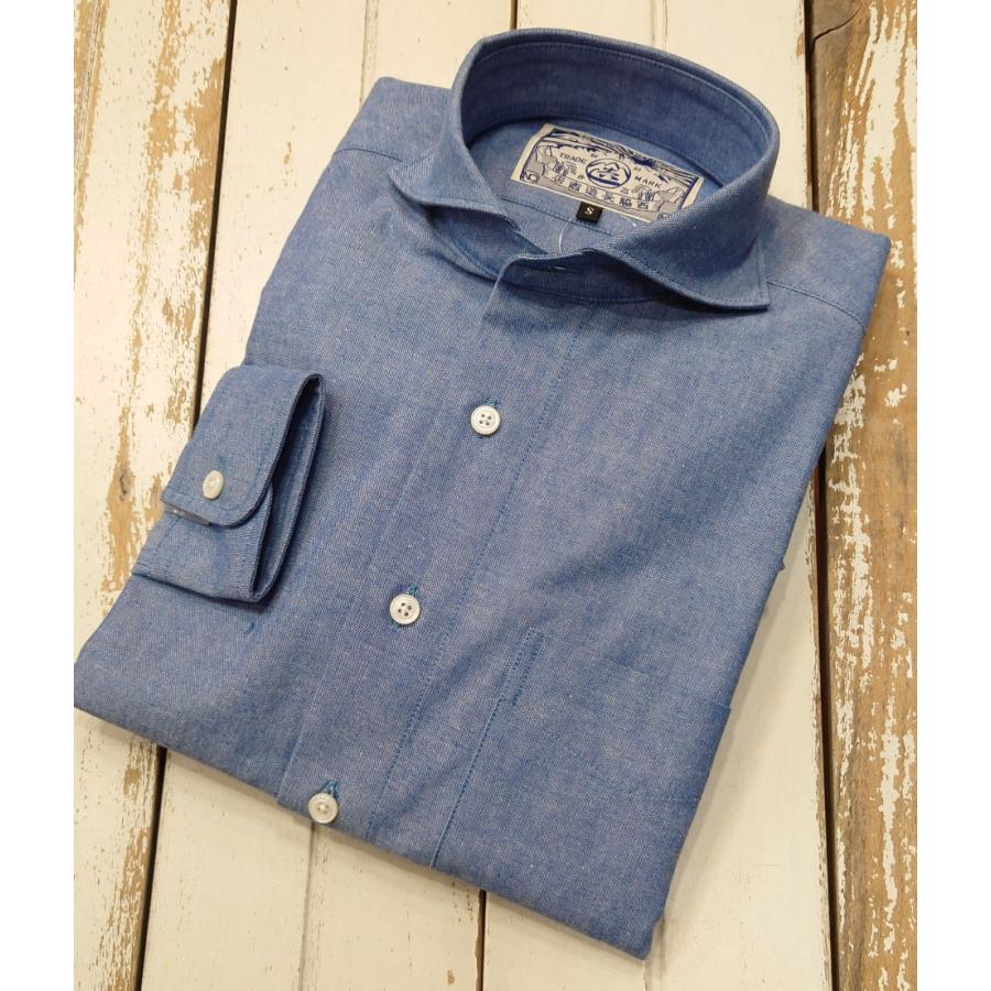 西脇長造商店 / 長袖シャツ　CLシャンブレー22【ブルー】 | 西脇長造商店 | 07