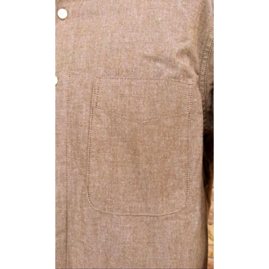 西脇長造商店 / 長袖シャツ　CLシャンブレー22【キャメル】 | 西脇長造商店 | 02
