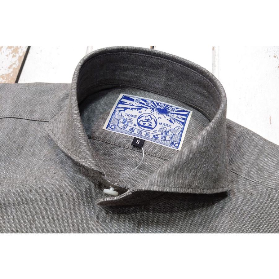 西脇長造商店 / 長袖シャツ　CLシャンブレー22【カーキ】 | 西脇長造商店 | 03