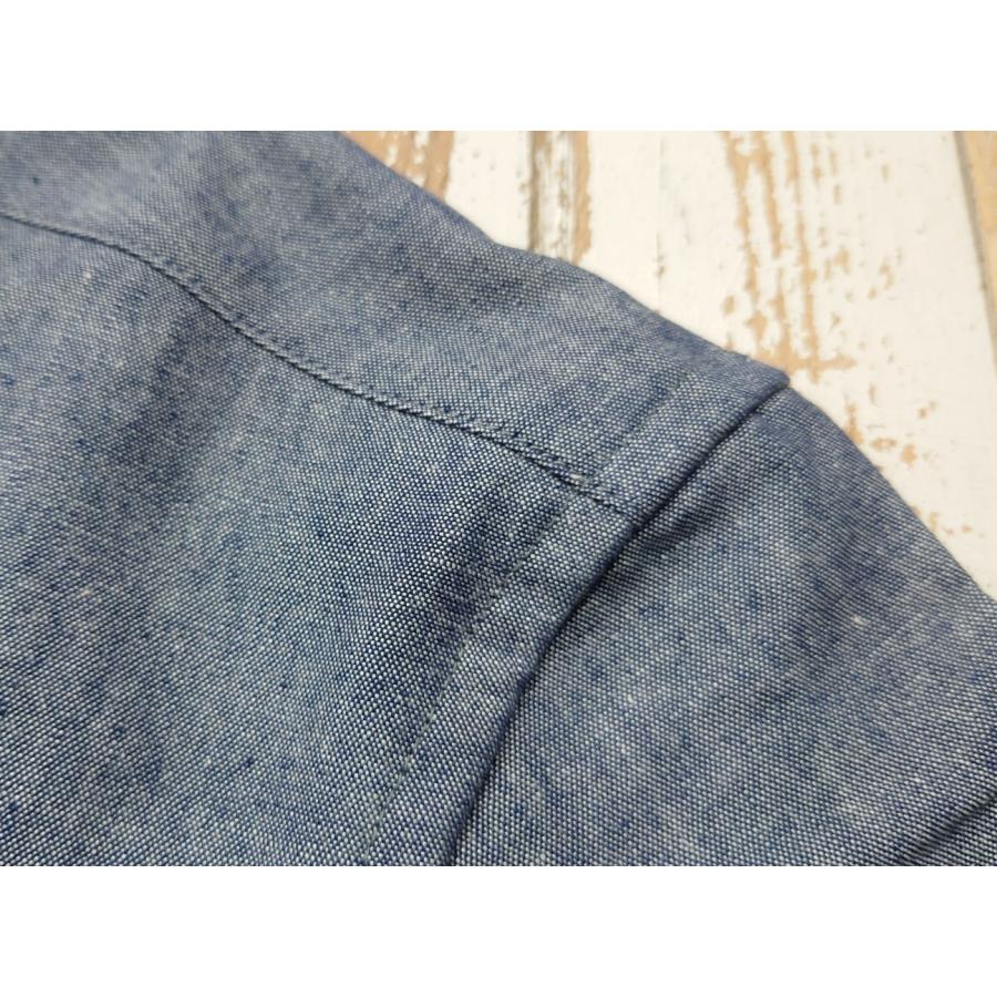 西脇長造商店 / 長袖シャツ　CLシャンブレー22【ネイビー】 | 西脇長造商店 | 04