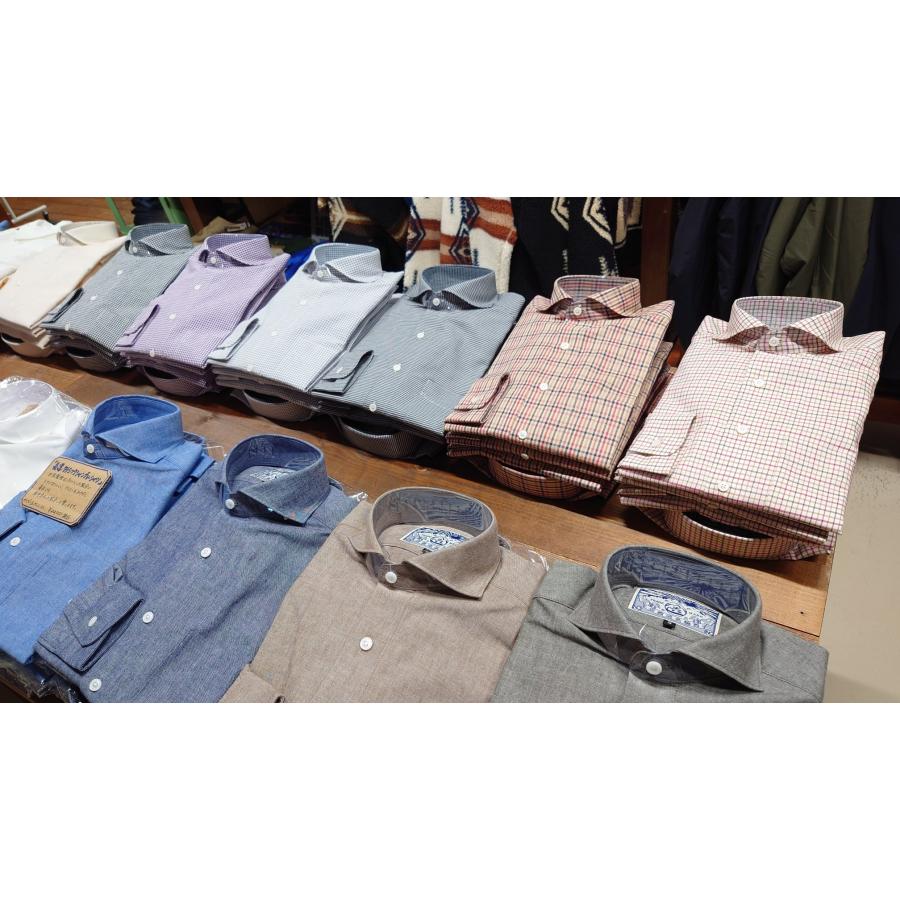 西脇長造商店 / 長袖シャツ　チェック24【ブラウン】 | 西脇長造商店 | 05