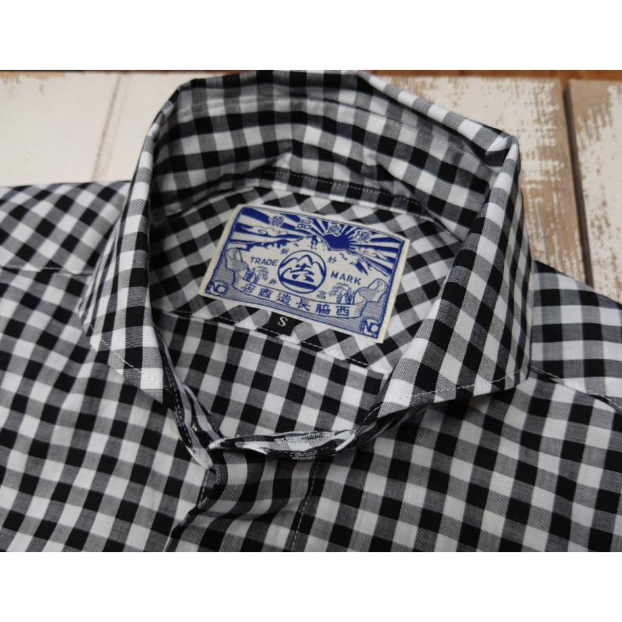 西脇長造商店 / 長袖シャツ　ギンガムチェック大【ブラック】 | 西脇長造商店 | 03
