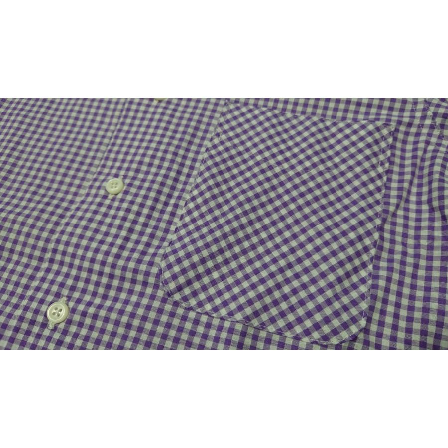 西脇長造商店 / 長袖シャツ　ギンガムチェック小【パープル】 | 西脇長造商店 | 05
