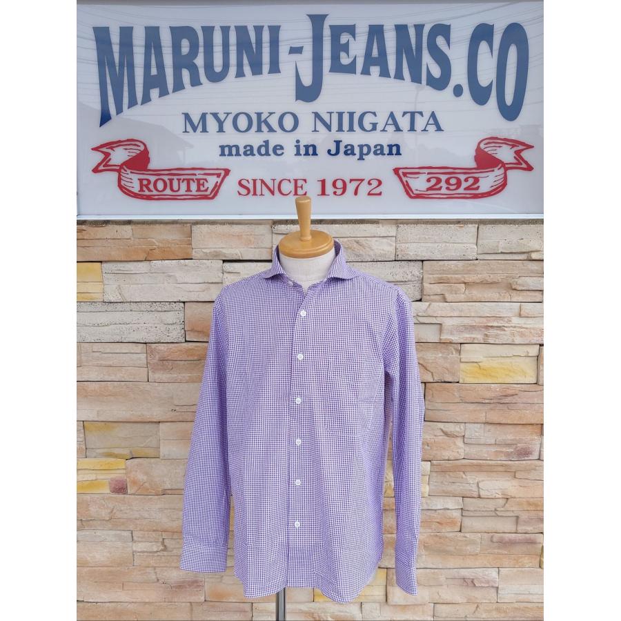 西脇長造商店 / 長袖シャツ　ギンガム24【パープル】 | 西脇長造商店 | 01