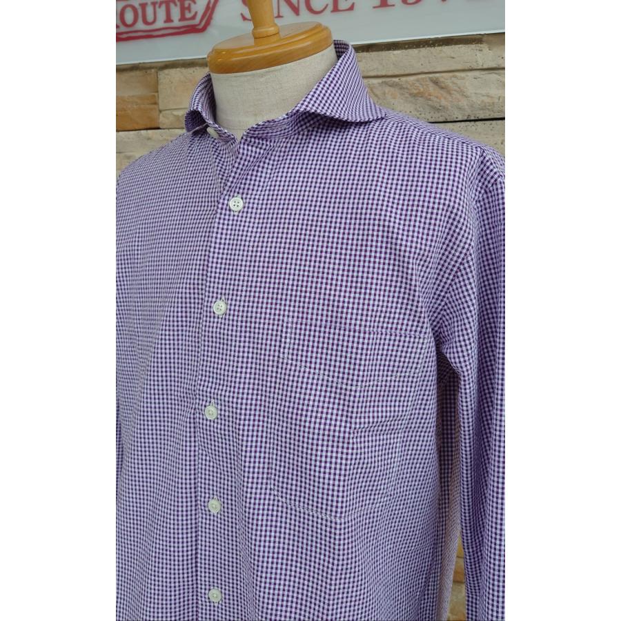 西脇長造商店 / 長袖シャツ　ギンガム24【パープル】 | 西脇長造商店 | 02
