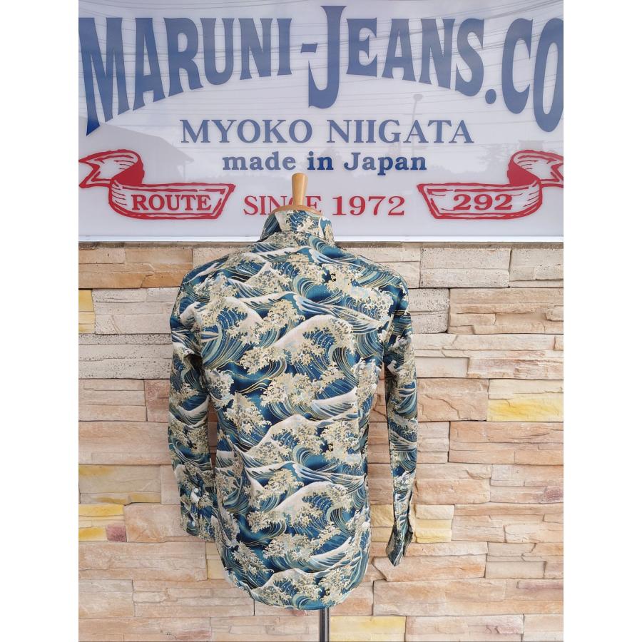 西脇長造商店 長袖シャツ / 【波】 | 西脇長造商店 | 03